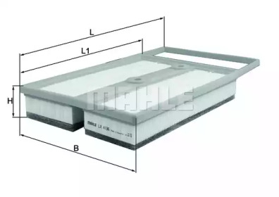 Воздушный фильтр KNECHT LX 4136