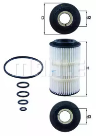 Фильтр KNECHT OX 345/7D