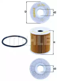 Фильтр KNECHT OX 346D