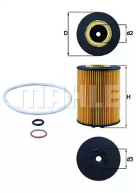 Масляный фильтр KNECHT OX 367D