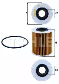 Фильтр KNECHT OX 413D2