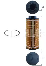 Фильтр KNECHT OX 376D