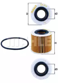 Фильтр KNECHT OX 416D1