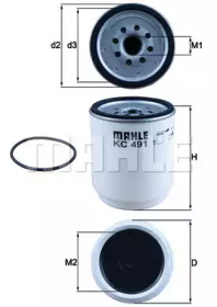 Фильтр KNECHT KC 491D