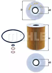 Фильтр KNECHT OX 254D2