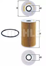 Фильтр KNECHT OX 128/1D