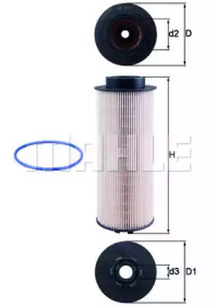 Топливный фильтр KNECHT KX 262D