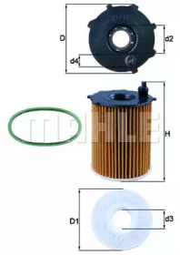 Фильтр KNECHT OX 171/2D1