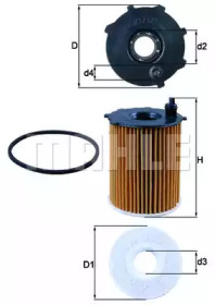 Фильтр KNECHT OX 171/2D