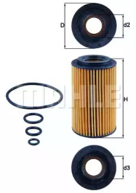 Фильтр KNECHT OX 153/7D