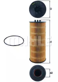 Фильтр KNECHT OX 168D