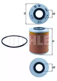 Фильтр KNECHT OX 15D