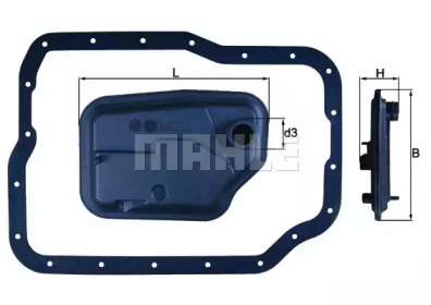 Гидрофильтр, автоматическая коробка передач KNECHT HX 149D