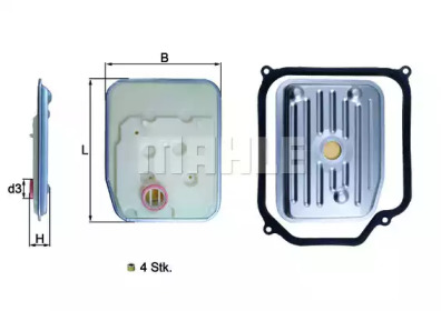 Фильтр KNECHT HX 147KIT1