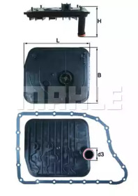 Гидрофильтр, автоматическая коробка передач KNECHT HX 153D