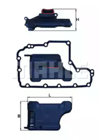 Гидрофильтр, автоматическая коробка передач KNECHT HX 157D