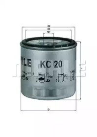 Фильтр KNECHT KC 20