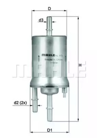 Фильтр KNECHT KL 572