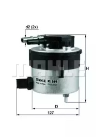 Фильтр KNECHT KL 569