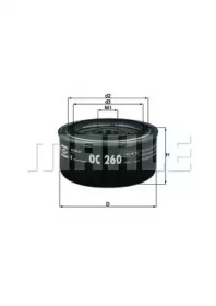 Фильтр KNECHT OC 260