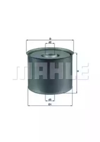 Топливный фильтр KNECHT KX 23D