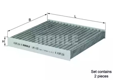 Фильтр KNECHT LAK 630/S