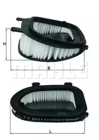 Воздушный фильтр KNECHT LX 3541