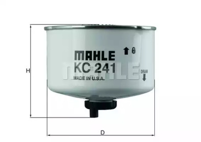 Топливный фильтр KNECHT KC 241D