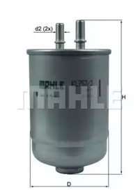 Фильтр KNECHT KL 752/2D