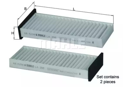 Фильтр KNECHT LA 296/S