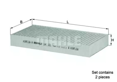 Фильтр KNECHT LAK 122/S