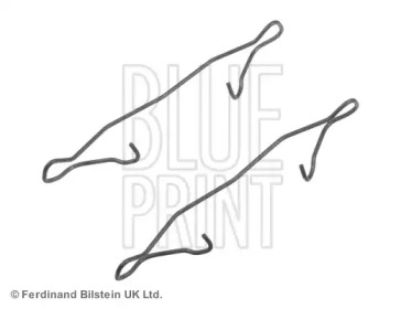 Комплектующие, колодки дискового тормоза BLUE PRINT ADM548600