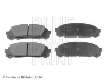 Комплект тормозных колодок, дисковый тормоз BLUE PRINT ADT342197