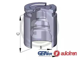 Поршень, корпус скобы тормоза AUTOFREN SEINSA D02519