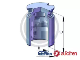 Поршень, корпус скобы тормоза AUTOFREN SEINSA D025222