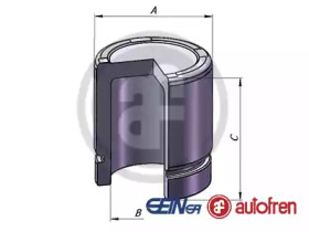 Поршень, корпус скобы тормоза AUTOFREN SEINSA D025301