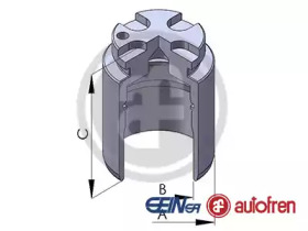 Поршень, корпус скобы тормоза AUTOFREN SEINSA D025418