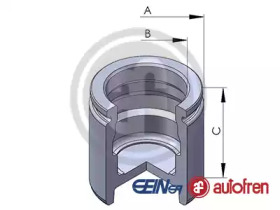 Поршень, корпус скобы тормоза AUTOFREN SEINSA D02544