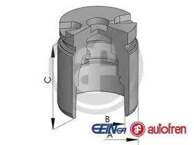 Поршень, корпус скобы тормоза AUTOFREN SEINSA D025441