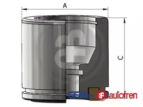 Поршень, корпус скобы тормоза AUTOFREN SEINSA D025635