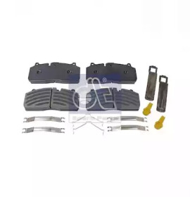 Комплект тормозных колодок DT Spare Parts 10.34128