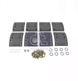 Комплект колодки тормозной накладки DT Spare Parts 4.91456