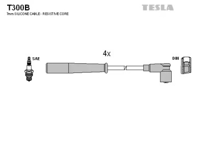 Комплект электропроводки TESLA T300B