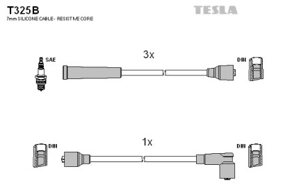 Комплект электропроводки TESLA T325B