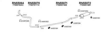 Система выпуска ОГ VENEPORTE 550004