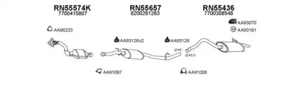 Система выпуска ОГ VENEPORTE 550534