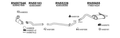 Система выпуска ОГ VENEPORTE 550535