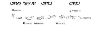 Глушитель VENEPORTE 800223