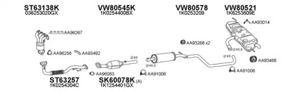 Система выпуска ОГ VENEPORTE 800628