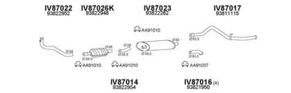 Система выпуска ОГ VENEPORTE 870010